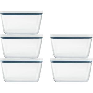 Sportieve Lunchtas Voor Volwassenen Kinderen Thermos Radiance Lunchbox - Dubbele Compartimenten - Navy Blauw - Geïsoleerd & Waterafstotend Stacked Thermos