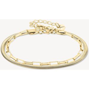 Armbandenset goud - 22cm