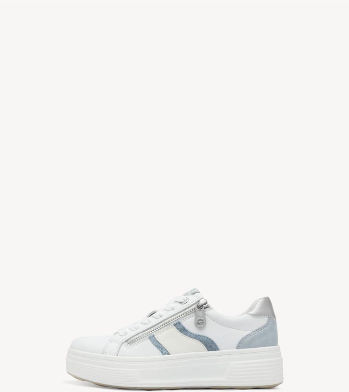 Sneaker blauw - 36