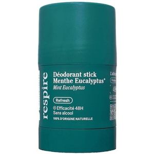Respire - Deo-stick Minze Eukalyptus - Wirksamkeit 48h - deodorant Stick Menthe Eucalyptus