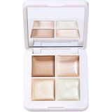 Rms Beauty - Glow Quad Mini - Highlighter-palette - living Glow Luminizer Quad Mini