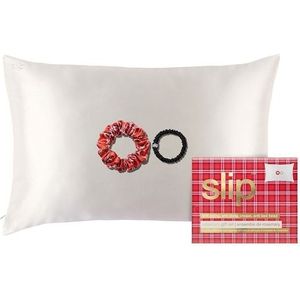 Slipsilk - Queen Rosemary Geschenkset - Haargummi Und Kissenbezug Aus Reiner Seide - gift Set