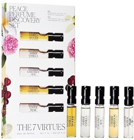The 7 Virtues - Peace Perfume Discovery Set - Eau De Parfum Set - set Peace Perfume Discovery