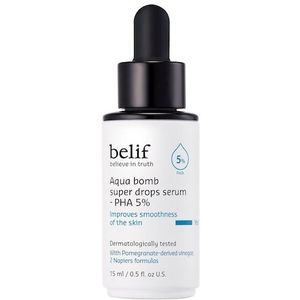 Belif - Aqua Bomb Super Drops - Pha 5 % - aqua Bomb Serum Pha 5% 15ml