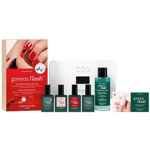 Manucurist - Green Flash - Profi-set Hortencia & Poppy Red - pro Kit Green Flash Hortencia & P. Red