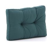 Madison Florance loungekussenset zit ca. 60x60cm rug ca. 60x40cm 4-delig , Groen ,  Dralon  , 120x60cm
