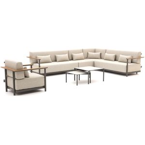 Apple Bee St. Lucia hoek loungeset 7-delig , Wit - Ecru ,  Aluminium  ,