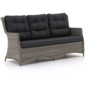 Intenso Milano lounge tuinbank 193cm , Grijs - Antraciet ,  Wicker  , 193x72cm