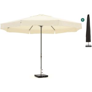Shadowline Bonaire parasol ø 400cm , Wit - Ecru ,  Aluminium  , 400cm