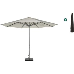 Shadowline Cuba parasol ø 400cm , Wit - Ecru ,  Aluminium  , 400cm