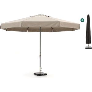 Shadowline Bonaire parasol ø 400cm , Taupe - Naturel - Bruin ,  Aluminium  , 400cm