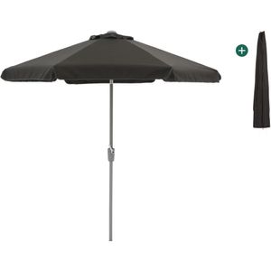 Shadowline Aruba parasol ø 250cm , Grijs - Antraciet,Zwart ,  Aluminium  , 250cm