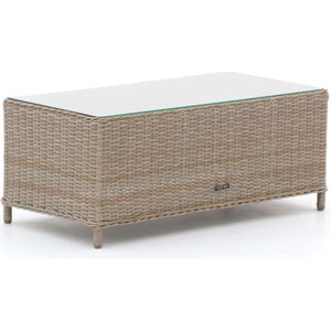 Intenso Milano lounge tuintafel 103x53x42cm , Taupe - Naturel - Bruin ,  Wicker  , 103x53cm