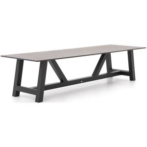 Bellagio Bresimo dining tuintafel 317x100cm , Grijs - Antraciet ,  Dekton  ,