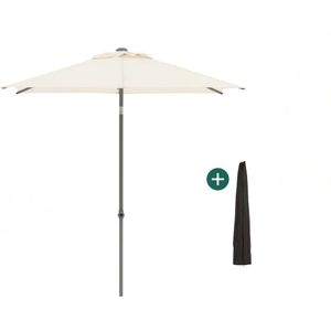 Shadowline Push-up parasol 210x150cm , Wit - Ecru ,  Aluminium  ,
