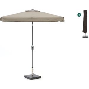 Shadowline Aruba parasol 210x150cm , Taupe - Naturel - Bruin ,  Aluminium  , 210x150cm