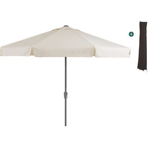 Shadowline Aruba parasol ø 300cm , Wit - Ecru ,  Aluminium  , 300cm
