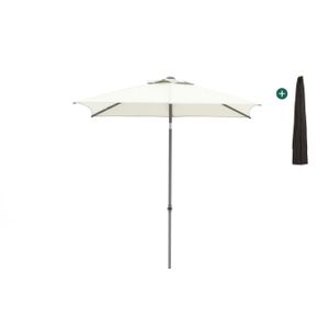 Shadowline Push-up parasol 210x150cm , Grijs - Antraciet ,  Aluminium  , 210x150cm