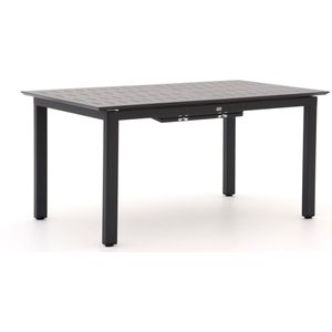 Bellagio Cavanna dining tuintafel uitschuifbaar 160/218x90x74cm , Grijs - Antraciet ,  Aluminium  , 0.0000cm