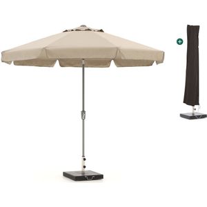 Shadowline Aruba parasol ø 300cm , Taupe - Naturel - Bruin ,  Aluminium  , 300cm