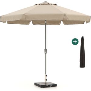 Shadowline Aruba parasol ø 300cm , Taupe - Naturel - Bruin ,  Aluminium  , 300cm