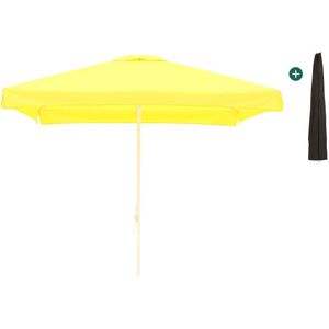 Shadowline Bonaire parasol 300x300cm , Geel ,  Aluminium  , 300x300cm