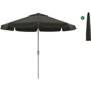 Shadowline Aruba parasol ø 300cm , Grijs - Antraciet,Zwart ,  Aluminium  , 300cm