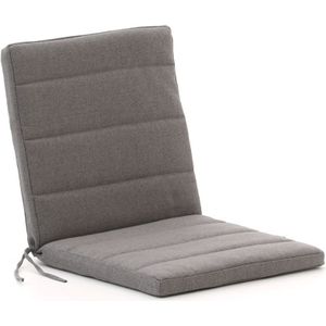 Fiber tuinkussen laag 92x46cm , Grijs - Antraciet ,  Polyester  , 92x46cm