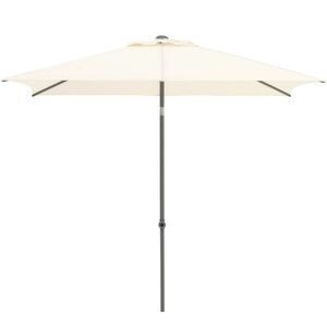 Shadowline Push-up parasol 250x200cm , Wit - Ecru ,  Aluminium  ,