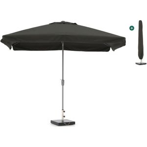 Shadowline Aruba parasol 300x200cm , Grijs - Antraciet,Zwart ,  Aluminium  , 300x200cm