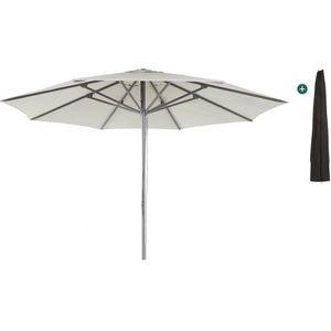 Shadowline Cuba parasol ø 400cm , Grijs - Antraciet ,  Aluminium  , 400cm