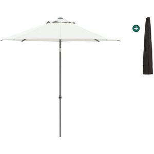 Shadowline Push-up parasol Ø 250cm , Grijs - Antraciet ,  Aluminium  , 250cm