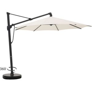 Glatz Sombrano S+ Easy zweefparasol ø 350cm , Wit - Ecru ,  Aluminium  ,
