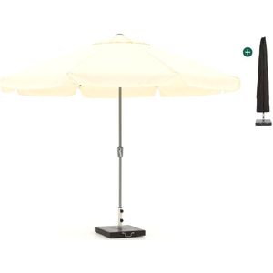 Shadowline Aruba parasol ø 350cm , Wit - Ecru ,  Aluminium  , 350cm
