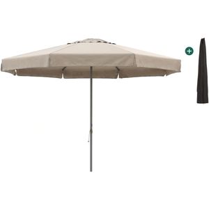 Shadowline Bonaire parasol ø 400cm , Taupe - Naturel - Bruin ,  Aluminium  , 400cm