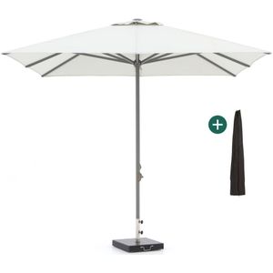 Shadowline Cuba parasol 300x300cm , Wit - Ecru ,  Aluminium  ,