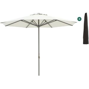 Shadowline Cuba parasol ø 350cm , Grijs - Antraciet ,  Aluminium  , 350cm