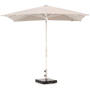 Glatz Twist parasol 240x240cm , Taupe - Naturel - Bruin ,  Aluminium  , 240x240cm