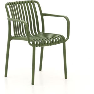 Forza Cali dining tuinstoel stapelbaar , Groen ,  Kunststof  ,