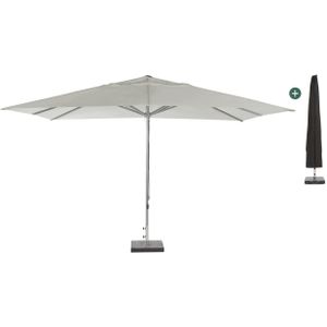 Shadowline Cuba parasol 400x300cm , Wit - Ecru ,  Aluminium  , 400x300cm