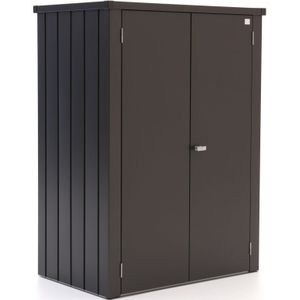 Biohort Terraskast Romeo L High , Grijs - Antraciet , Staal , 132x84.5cm