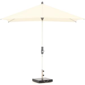 Glatz Alu-Twist parasol 250x200cm , Wit - Ecru ,  Aluminium  , 250x200cm