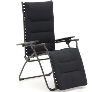 Lafuma Evolution BE Comfort relaxstoel , Grijs - Antraciet ,  Gecoat Metaal  ,