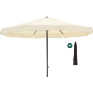 Shadowline Java parasol ø 500cm , Wit - Ecru ,  Aluminium  , 500cm