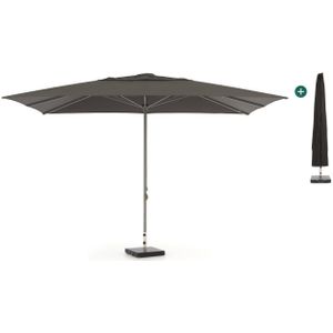 Shadowline Cuba parasol 400x300cm , Grijs - Antraciet,Zwart ,  Aluminium  , 400x300cm