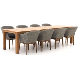 Intenso Bordano/Oxford 300cm dining tuinset 9-delig , Natural Teak ,  hout  , 300cm