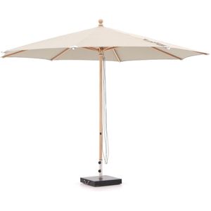 Glatz Piazzino parasol ø 350cm , Taupe - Naturel - Bruin ,  Hout  , 350cm