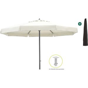 Shadowline Jamaica parasol ø 500cm , Grijs - Antraciet ,  Aluminium  , 500cm
