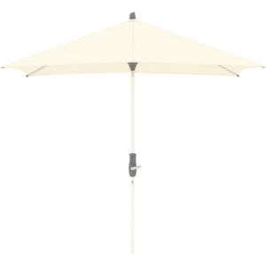 Glatz Alu-Twist parasol 250x200cm , Wit - Ecru ,  Aluminium  , 260x250cm