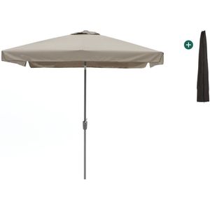 Shadowline Aruba parasol 250x250cm , Taupe - Naturel - Bruin ,  Aluminium  , 250x250cm